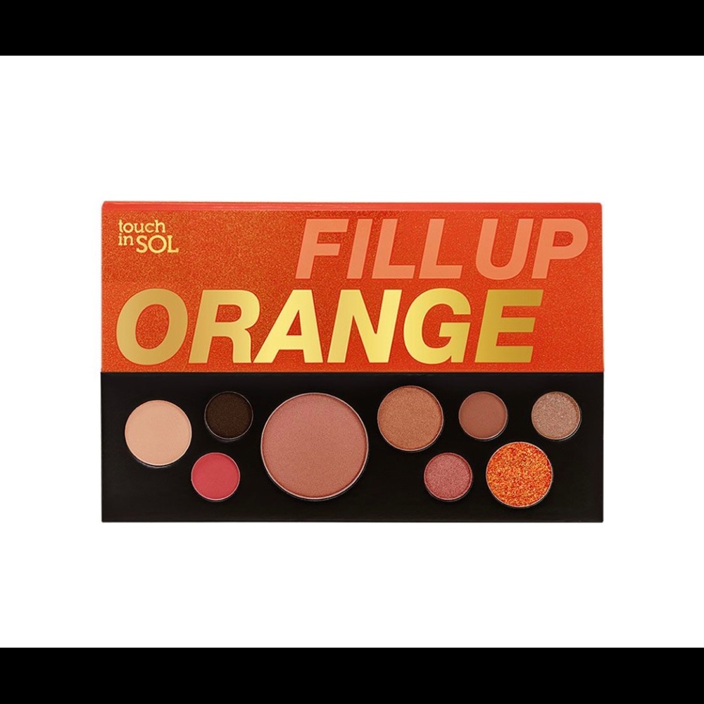 touch in SOL - Fill Up Orange Eyeshadow Palette